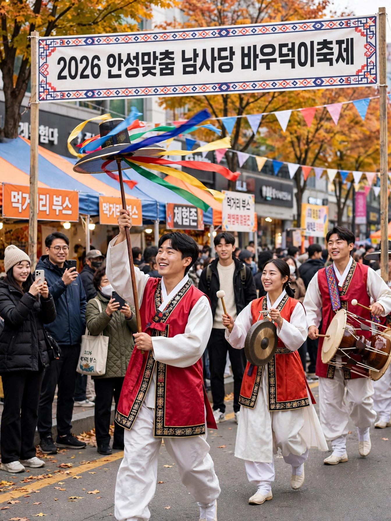풍물놀이 길놀이 퍼레이드