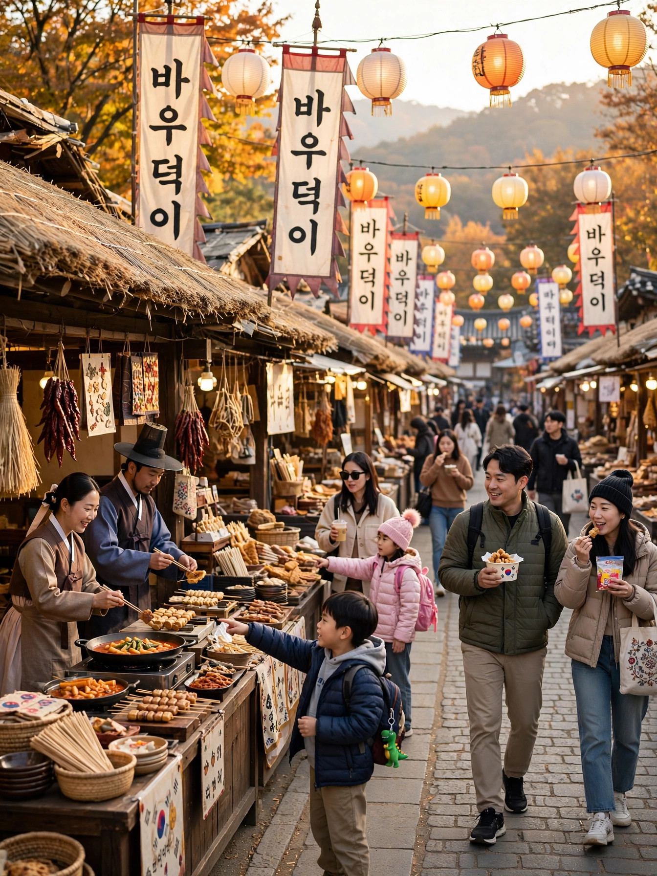 옛 장터 재현 거리