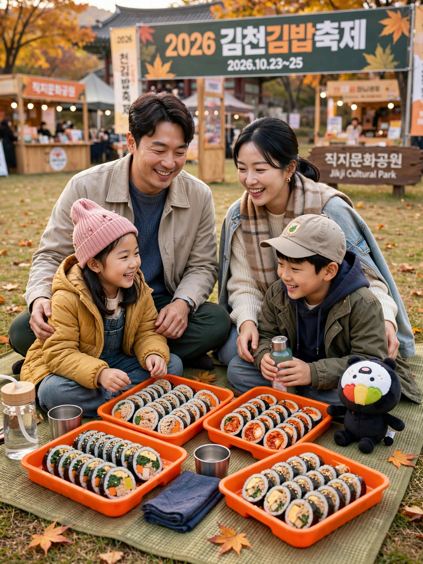 2026 김천김밥축제 가족 김밥 피크닉