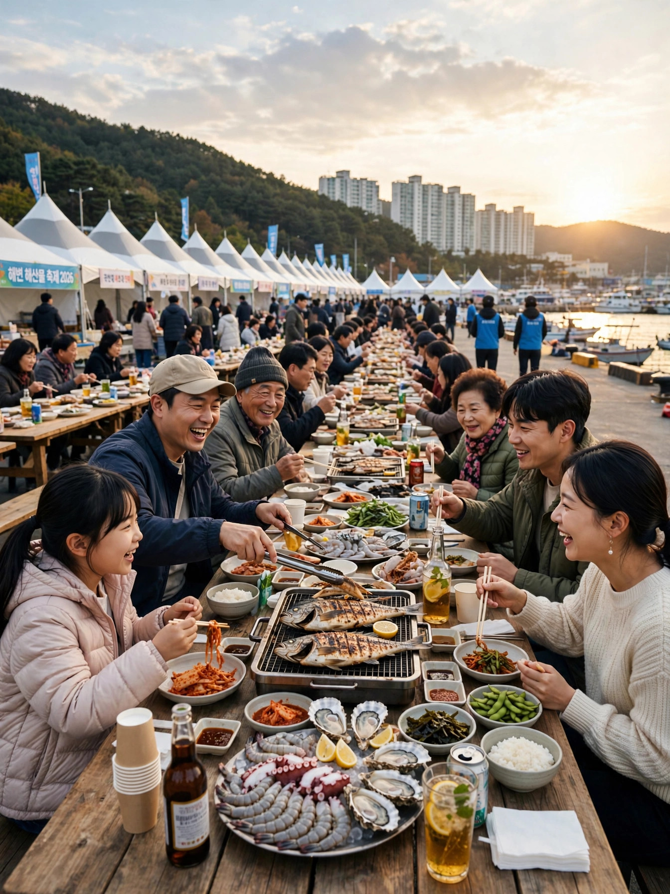 2026 어부장터X포트빌리지 통영 긴 식탁 축제