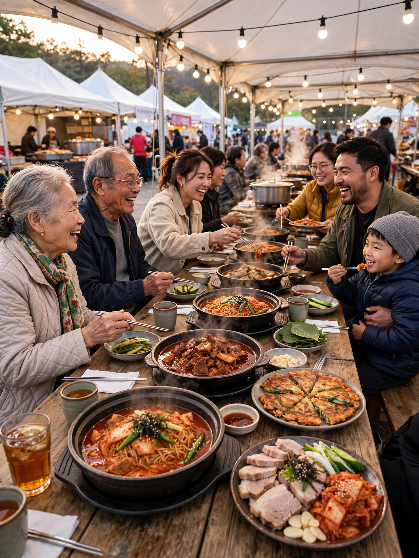천인의 밥상 식사 공간