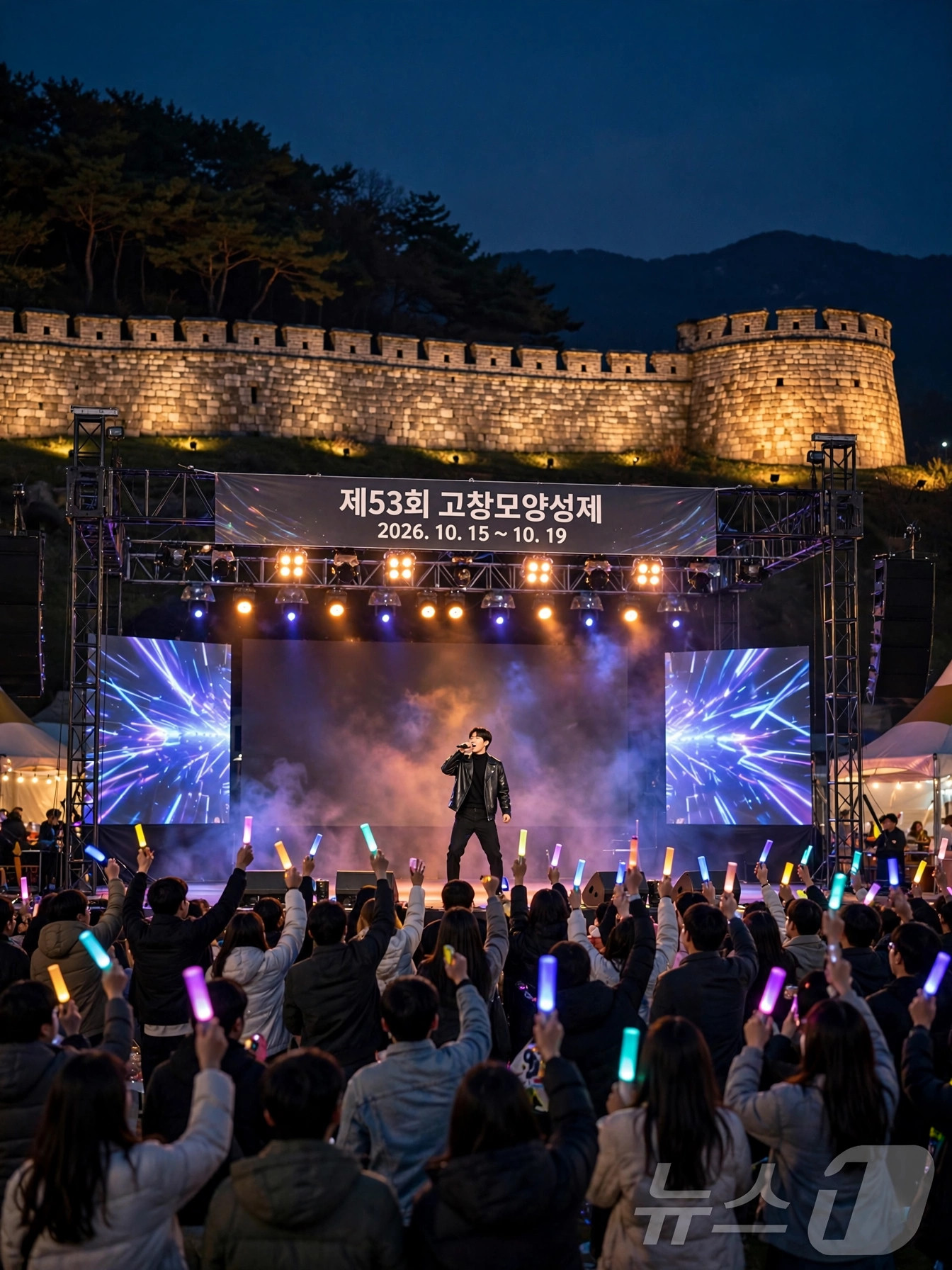 고창모양성제 MZ페스타 야간 공연