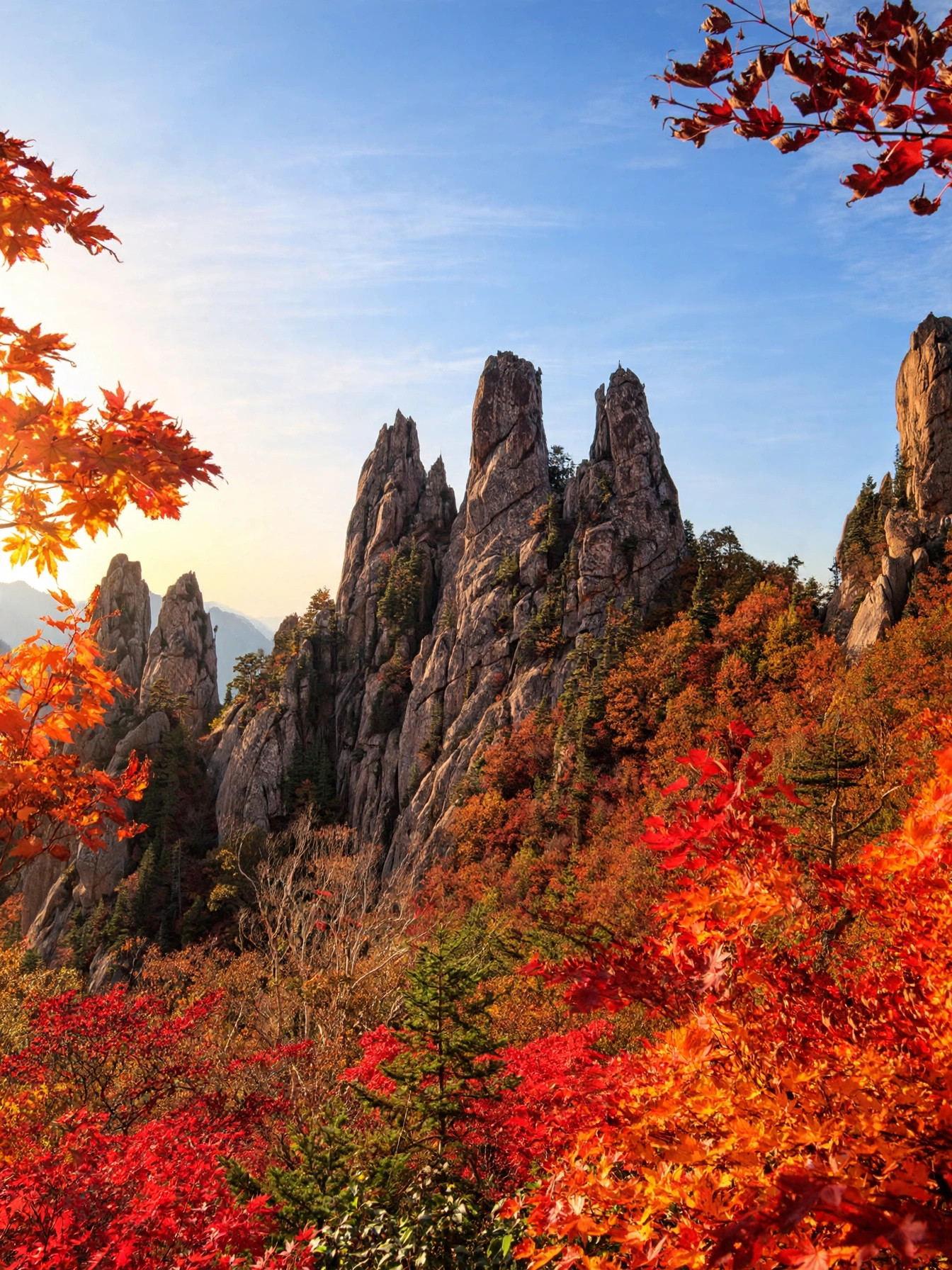 설악산 단풍 절경