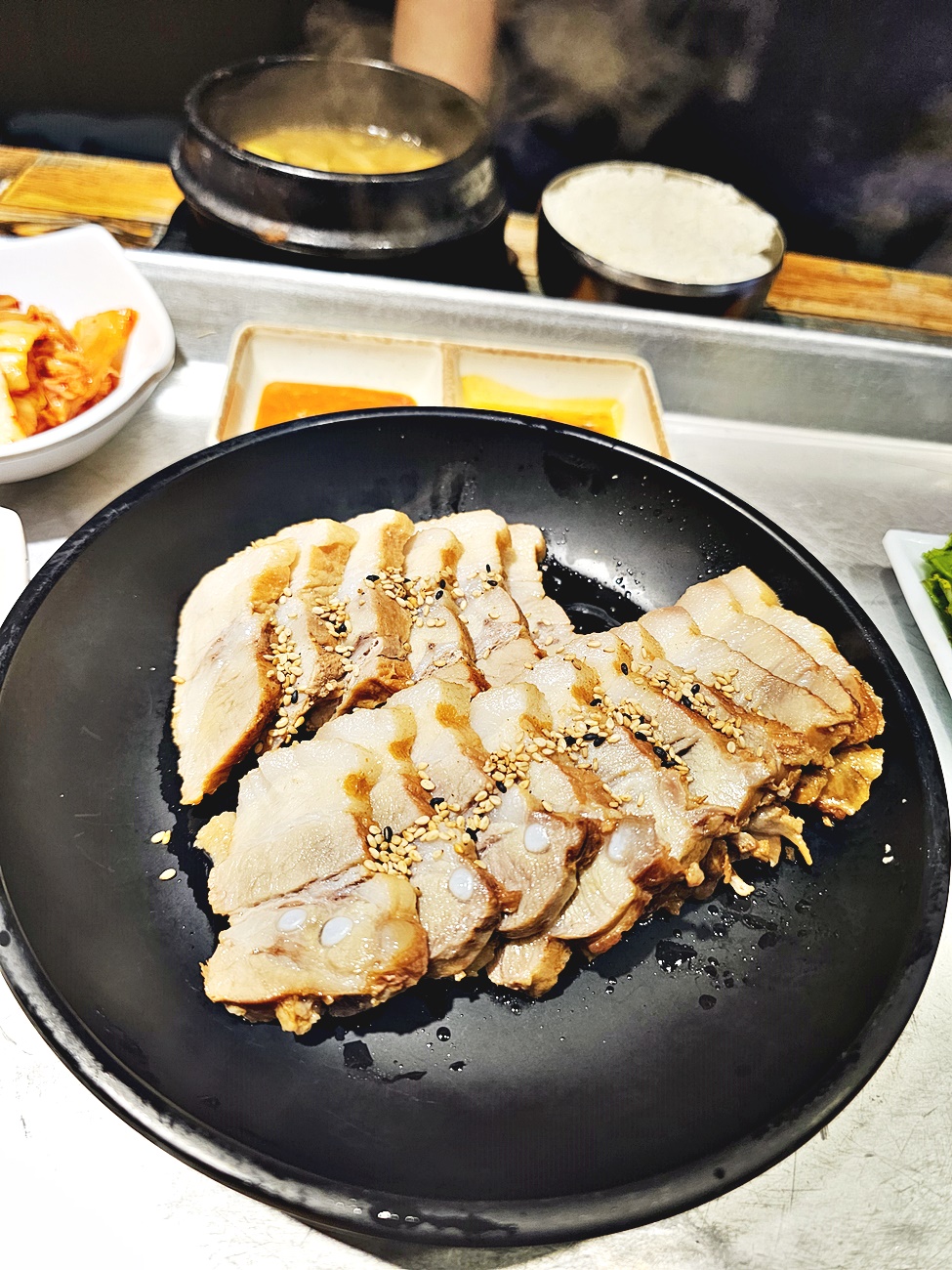 쟁반보쌈