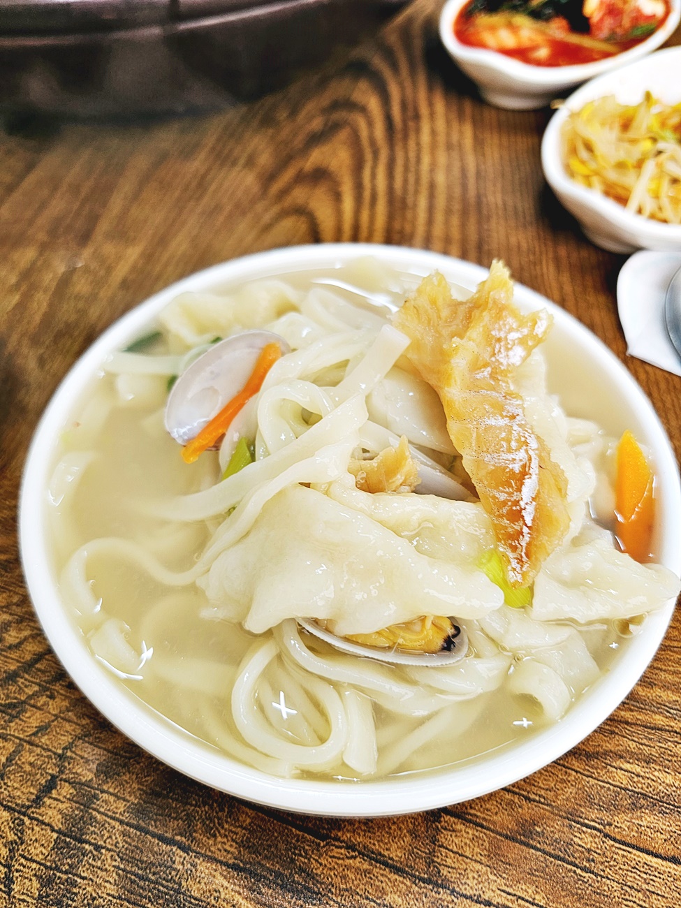 바지락칼국수