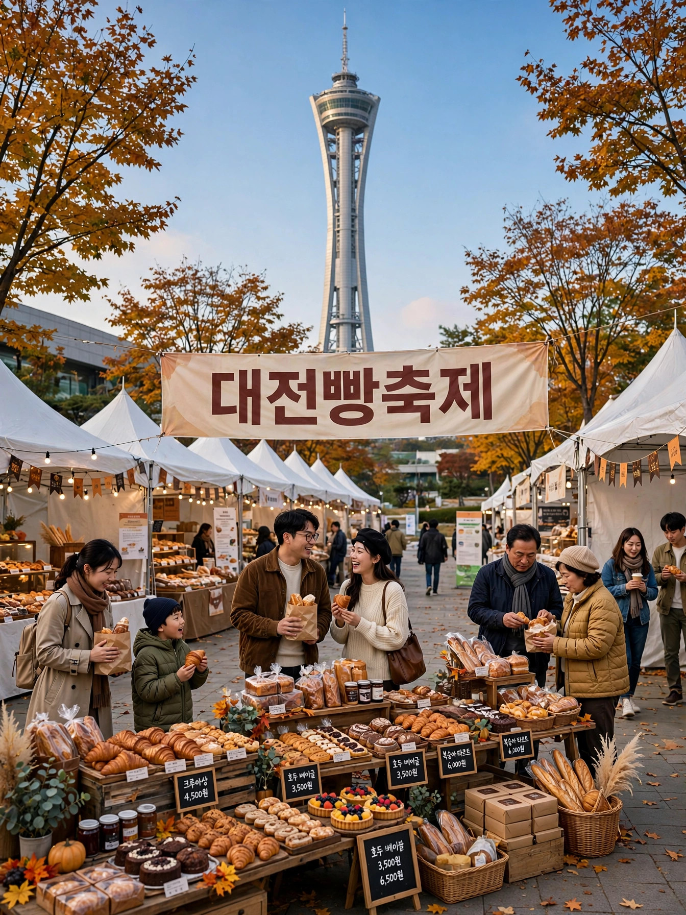 2026 대전 빵축제 엑스포과학공원 한빛탑 앞 빵 마켓