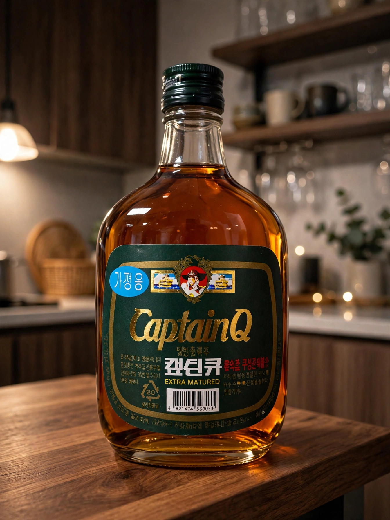 캪틴큐 병 제품 사진