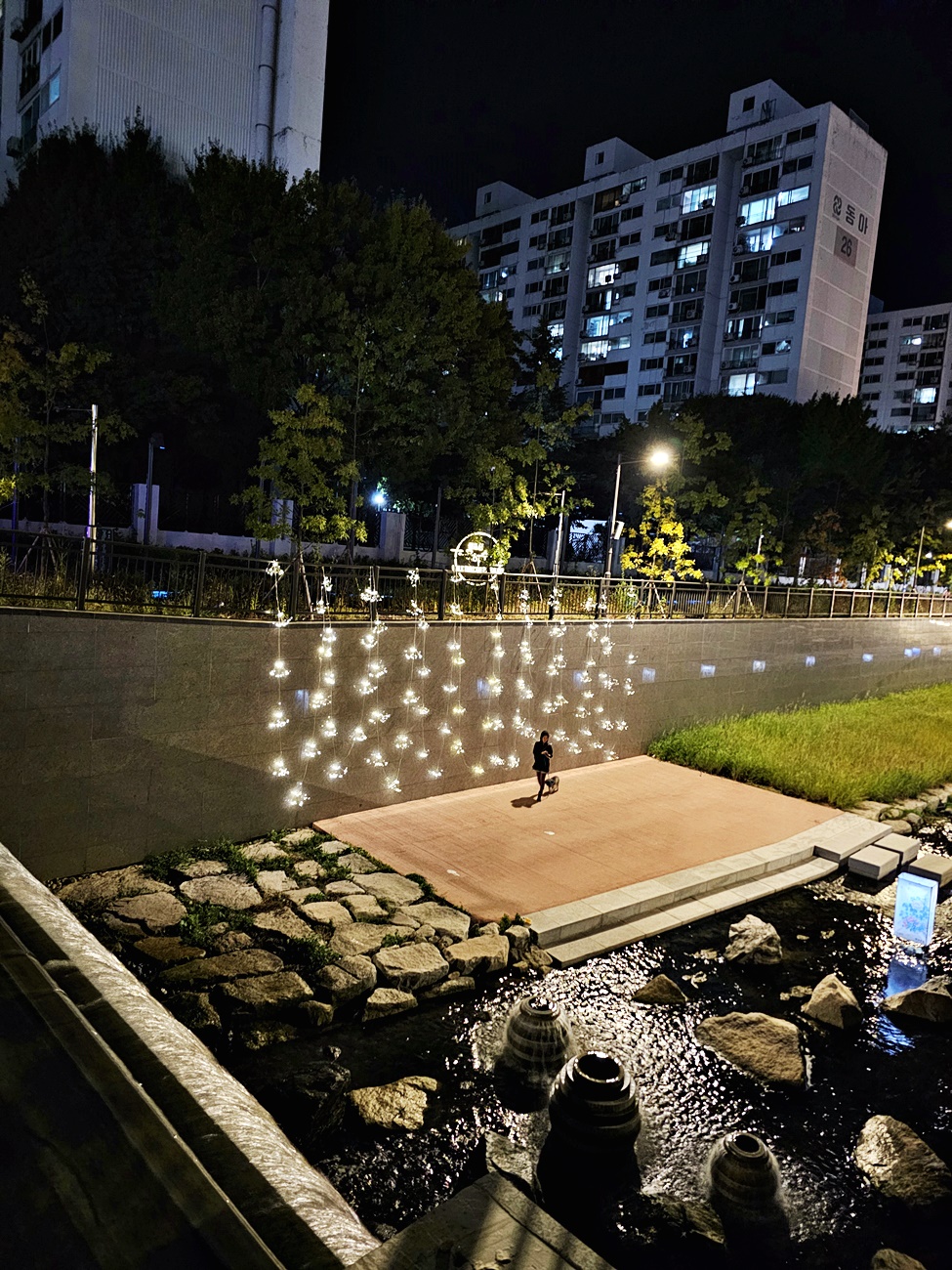 은하수길 LED 조명 포토스팟