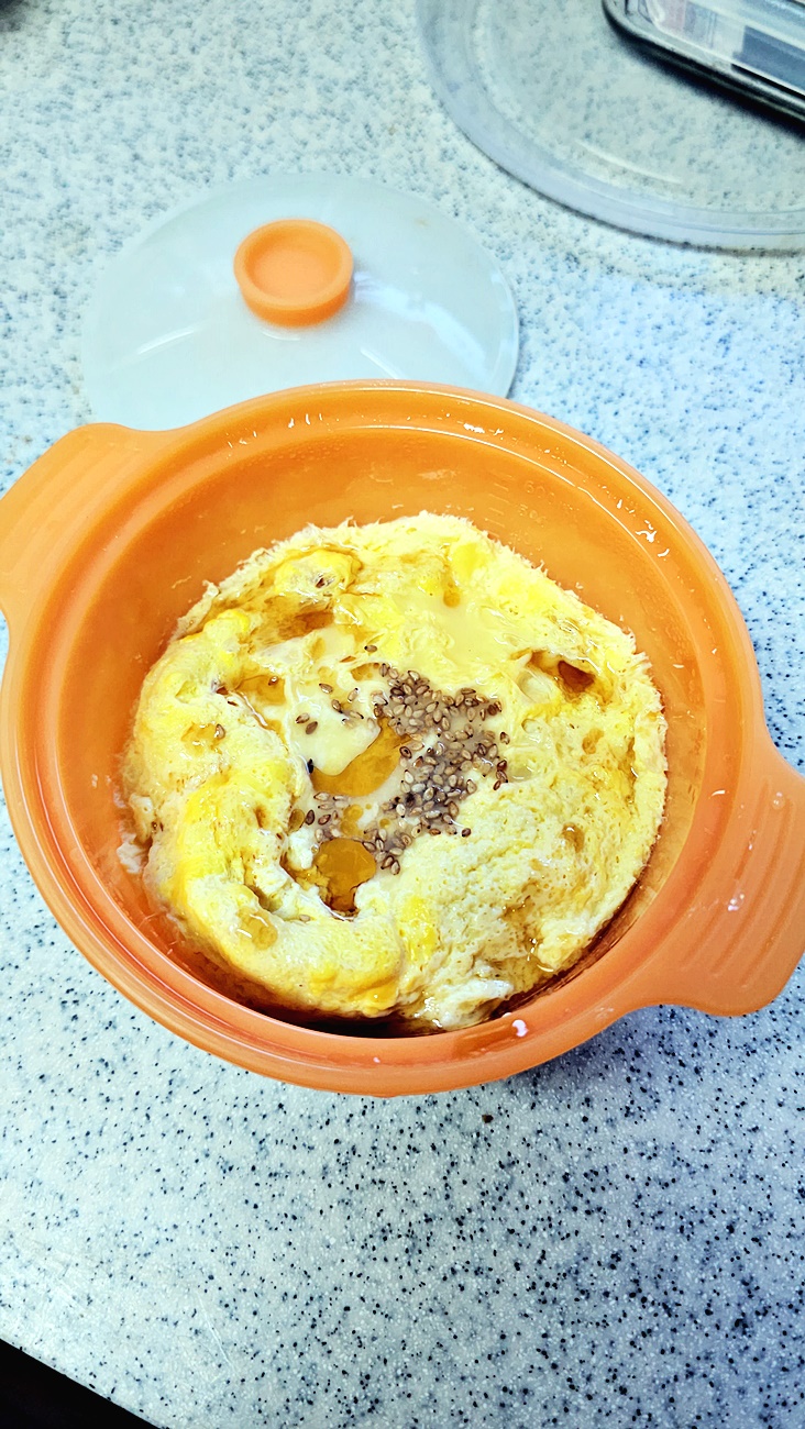 명란젓 계란찜 완성