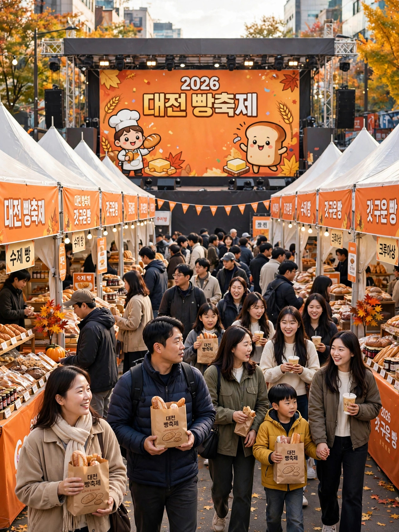 2026 대전 빵축제 현장 전경