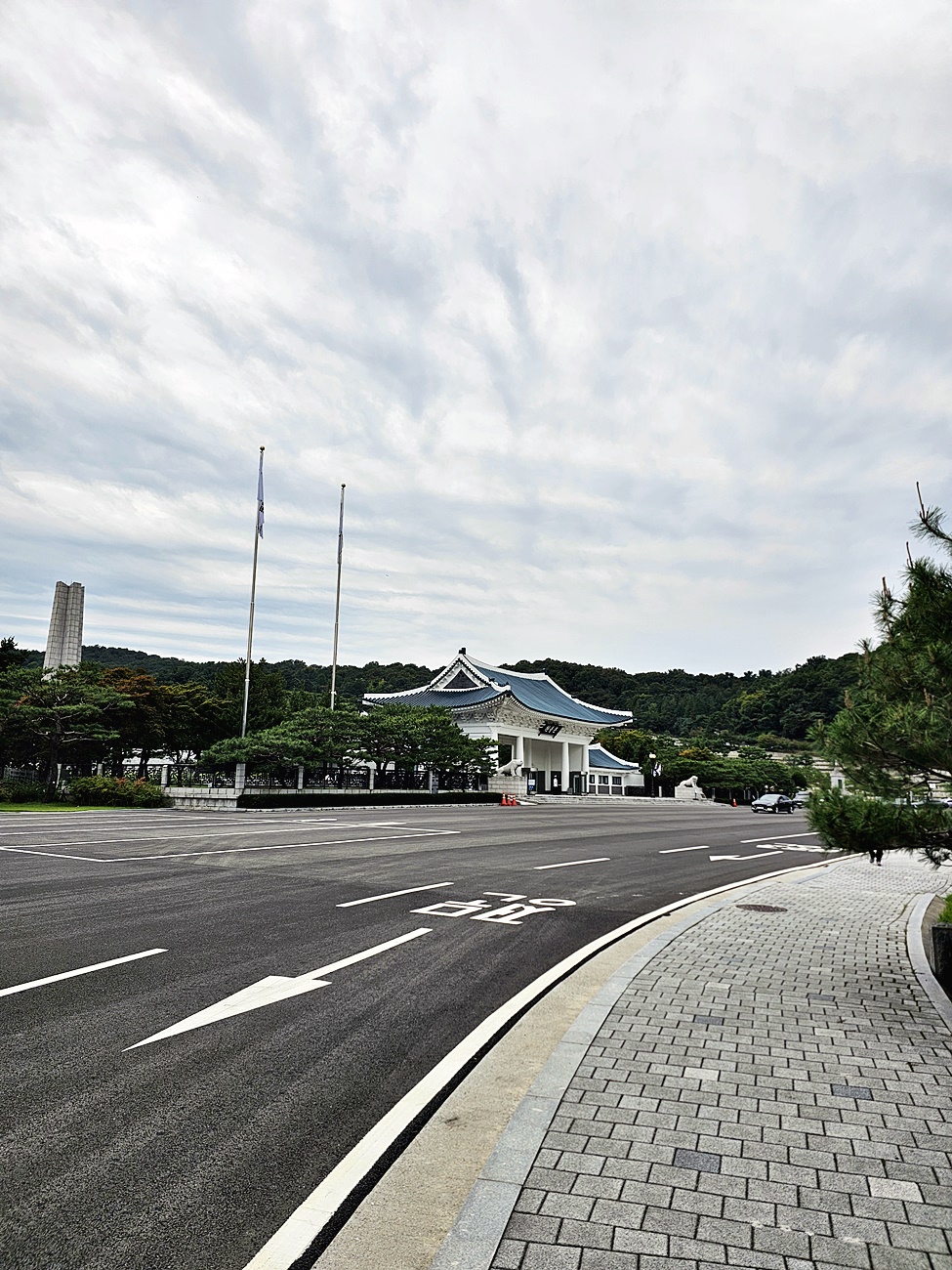 국립서울현충원 입구 전경