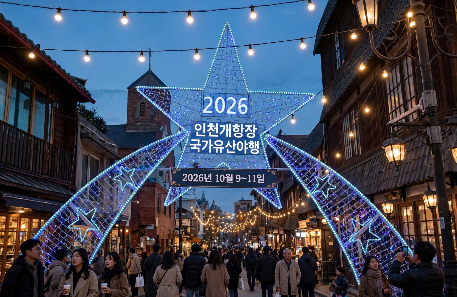 2026 인천개항장 국가유산 야행, 밤의 개항장 문화지구 거리