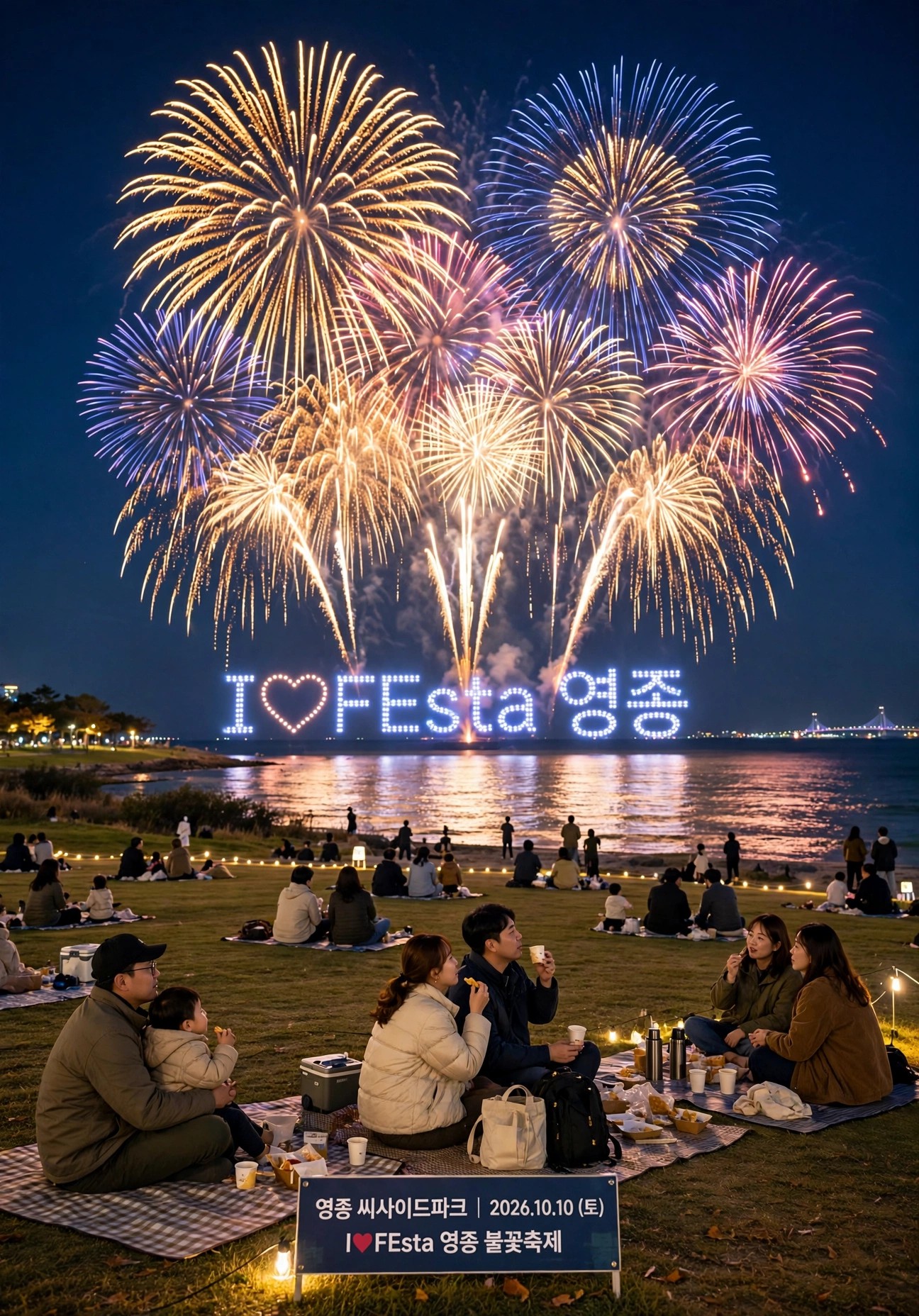 영종 해상 불꽃쇼