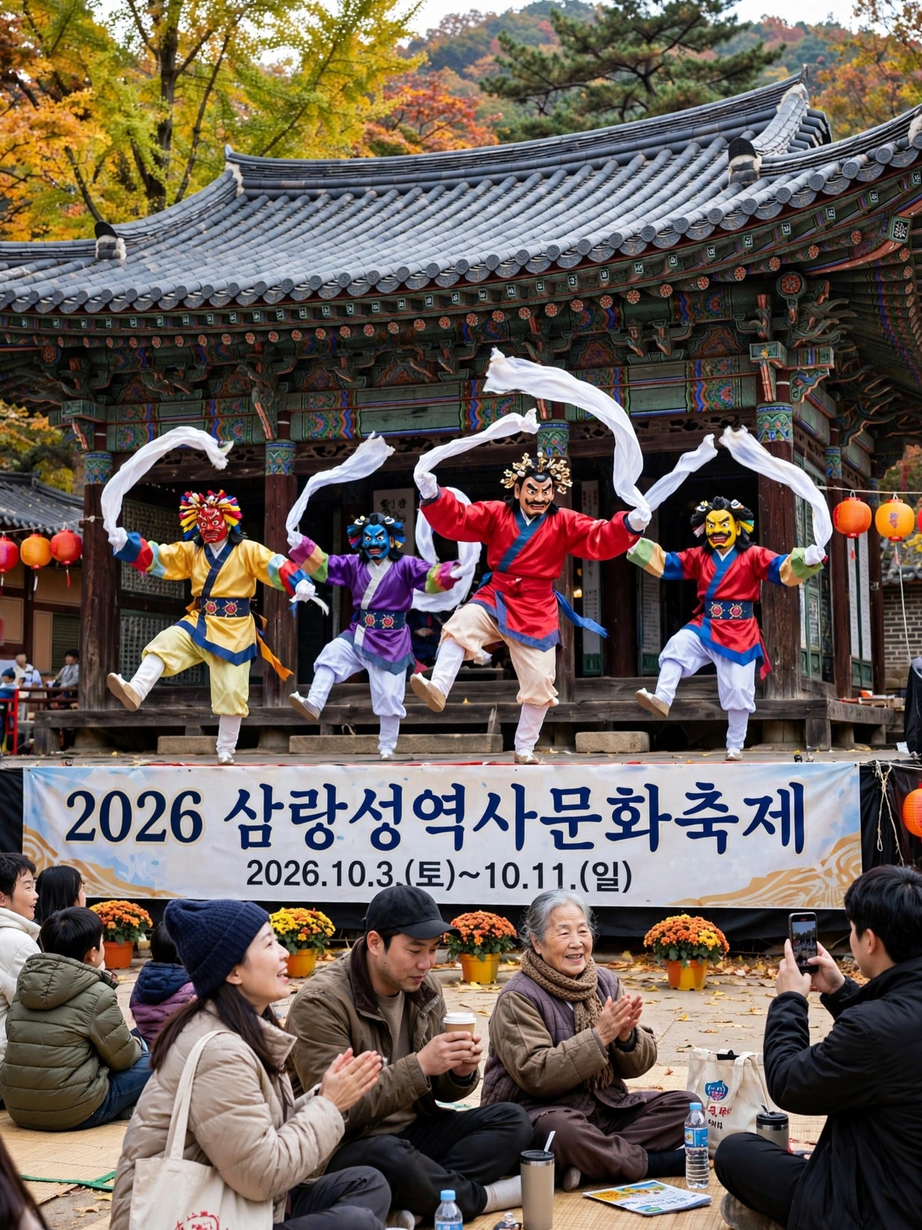 전통문화 공연 무대