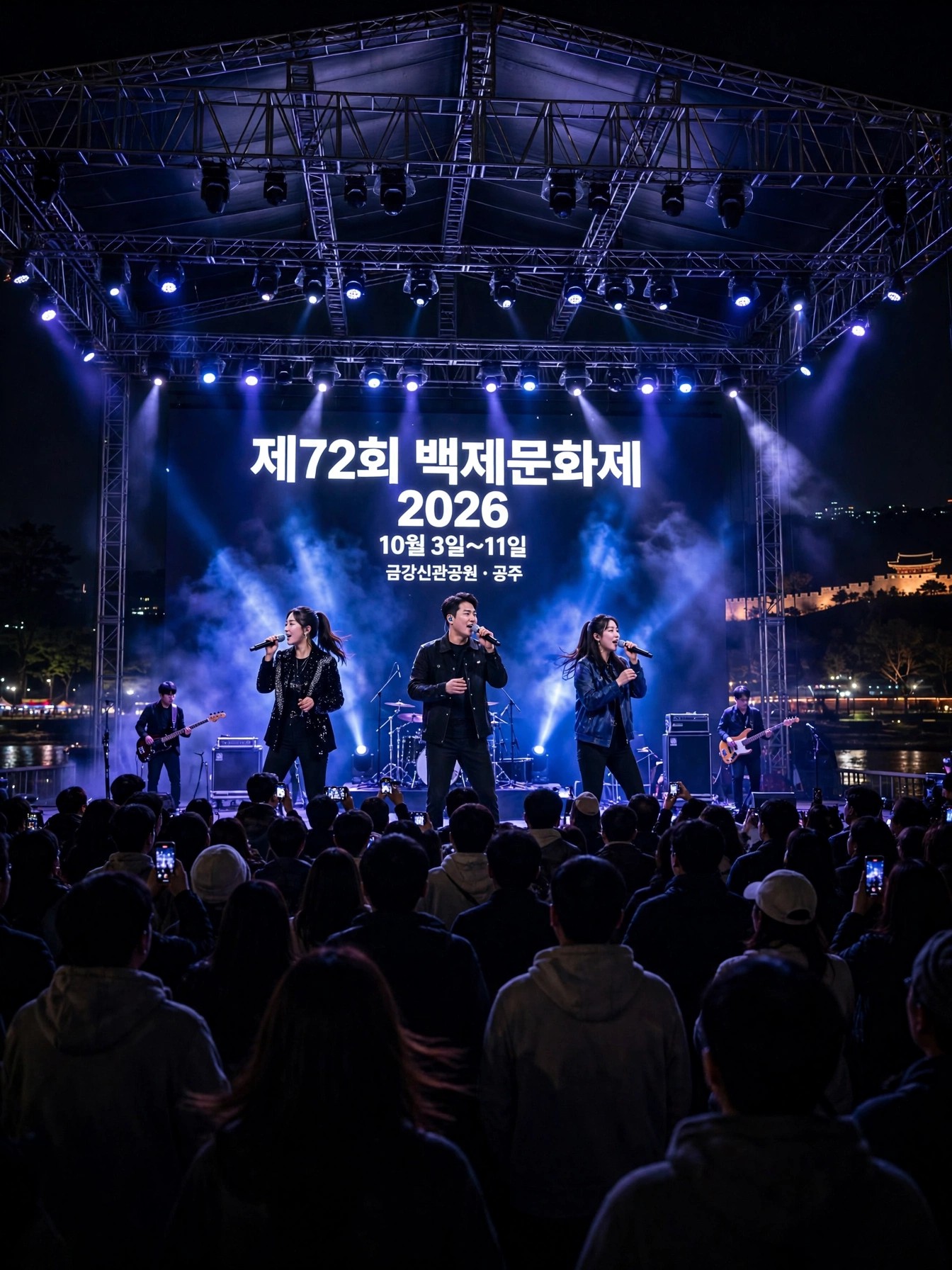 금강신관공원 백제문화제 주무대