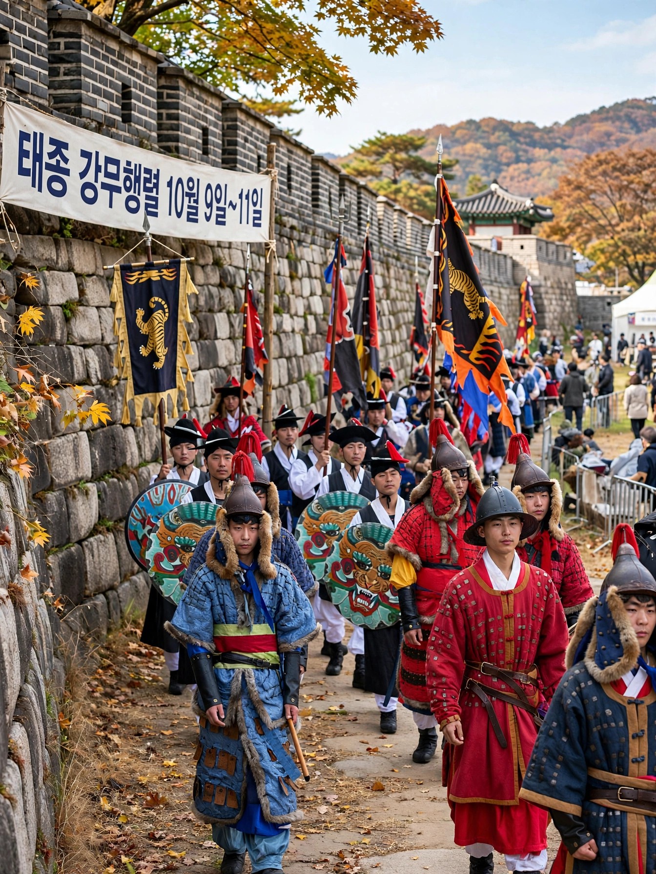 태종 강무행렬 재현 행렬