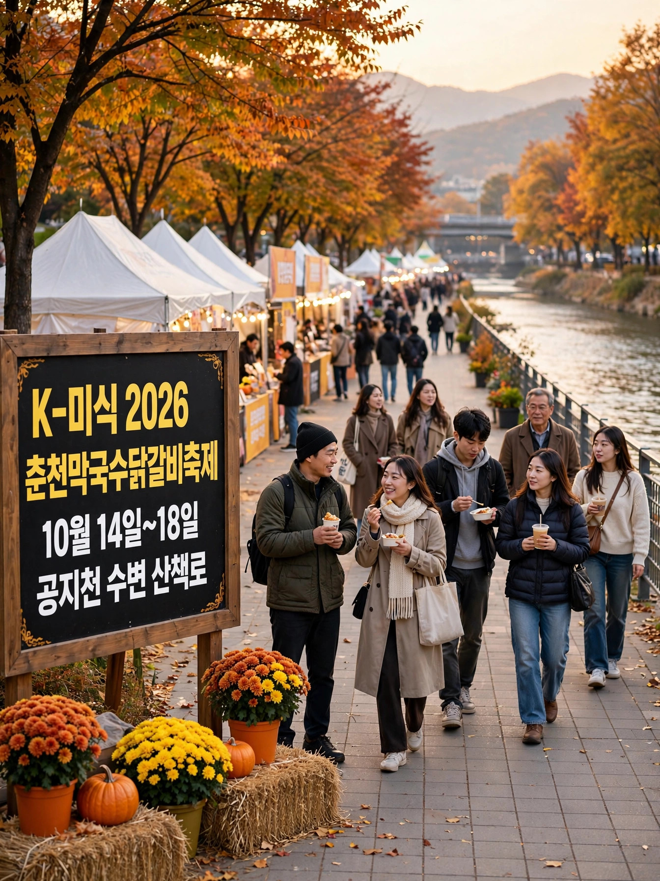 축제장 입구 전경