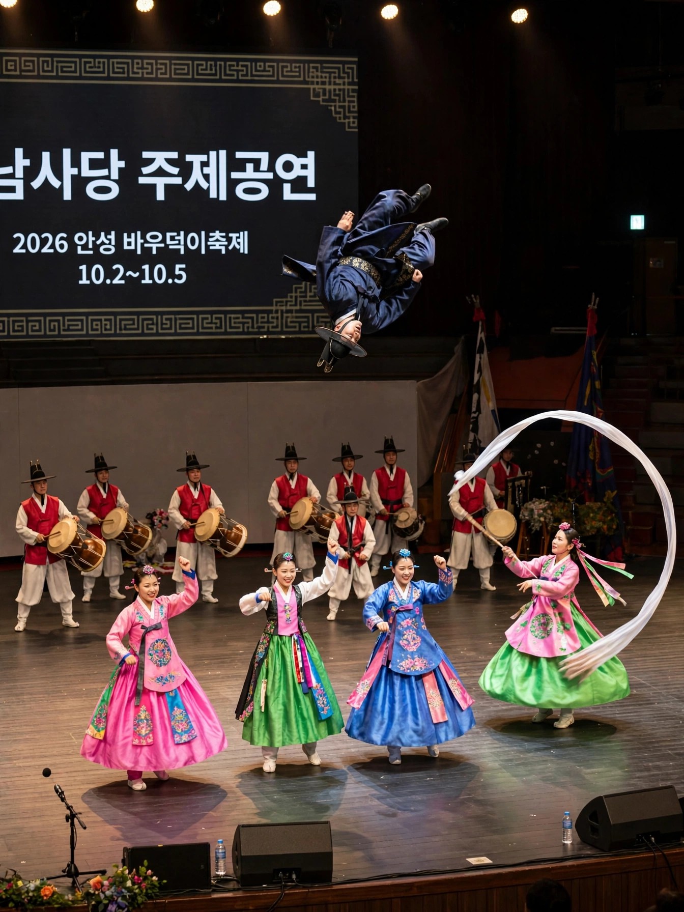 안성 바우덕이축제 풍물·탈춤 전통 공연